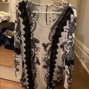 Long Sleeved Laced Dress